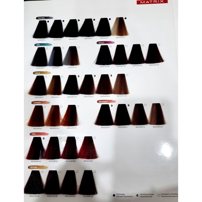 MATRIX Hair Color Socolor 90ml