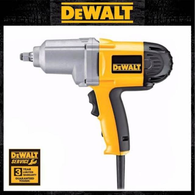 mesin Electric Impact Wrench 1/2" (Hog Ring) DW293-B1 Dewalt DW293 Impact
