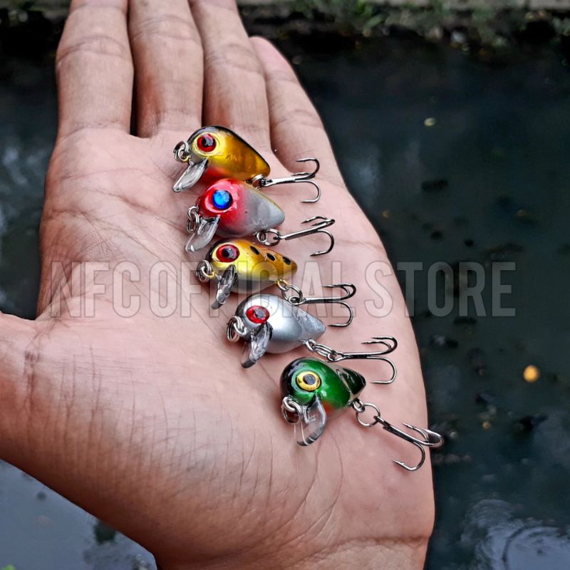 Mini Crank Bait CENDOL 2,5cm / 2gram Micro KILLER rekomendasi untuk Ultralight casting