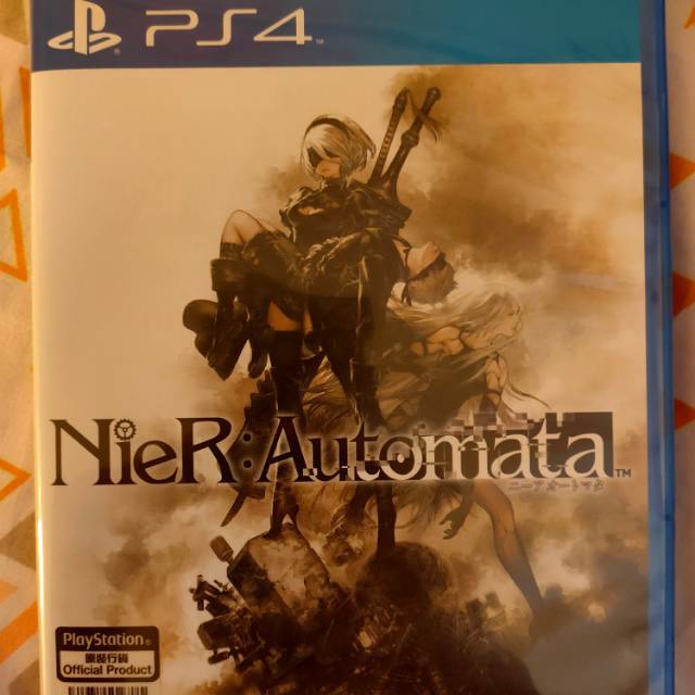 [FREE ONGKIR] BD CD Kaset Ps4 Nier Automata / NieR: Auto Mata Ps 4 Reg 3 Region 3 Second Mulus 99,9%