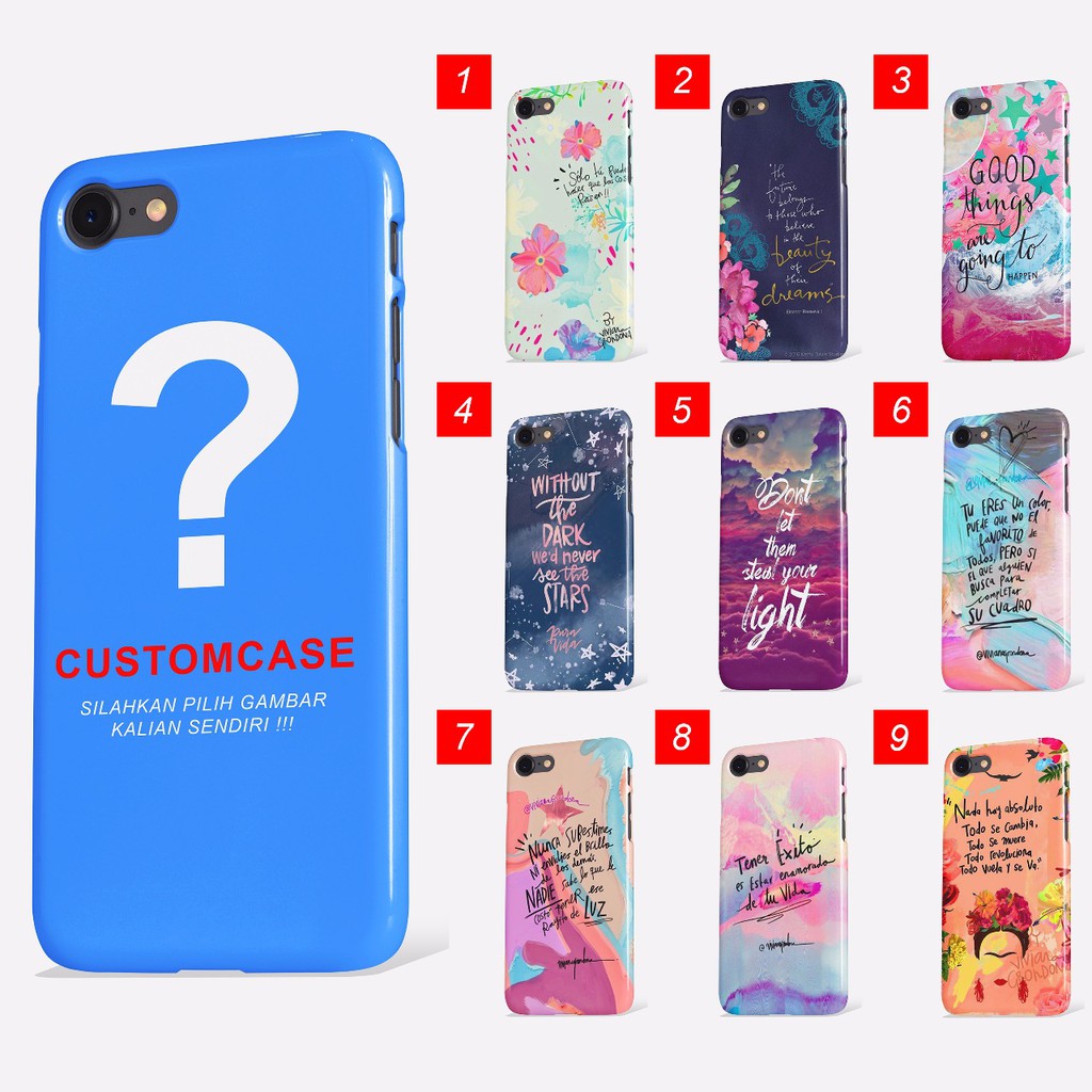 Hardcase QUOTES II Oppo Vivo Samsung Iphone Realme xiomi redmi Oppo ALL TYPE BSB2917