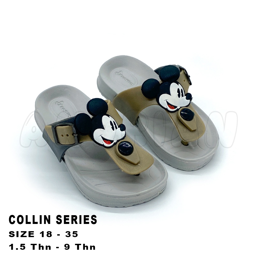 Andrian - Sandal Jepit Anak Laki-laki Mode Mickey Mousse Terbaru