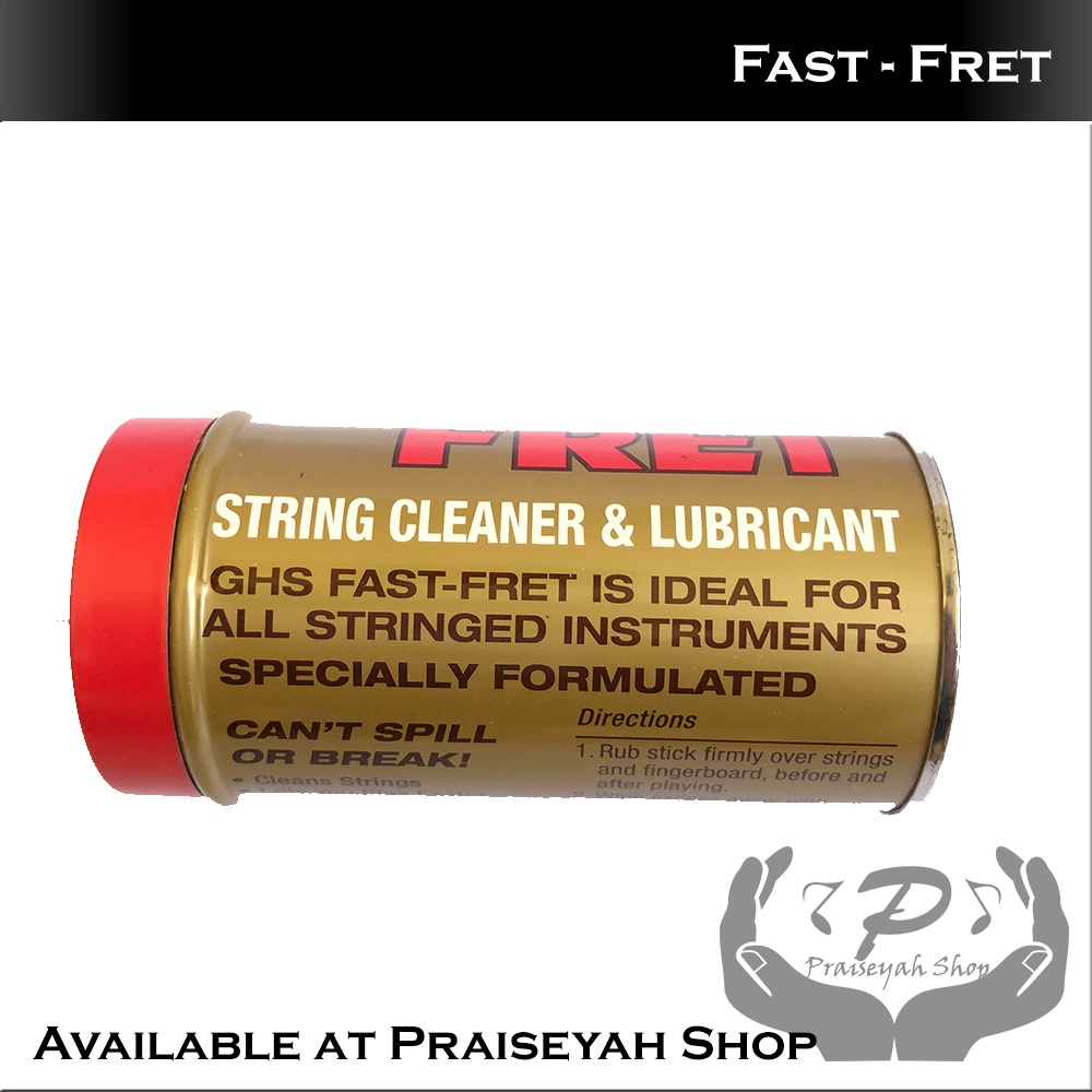 GHS Fast Fret Pembersih dan Pelumas Senar Gitar String Cleaner