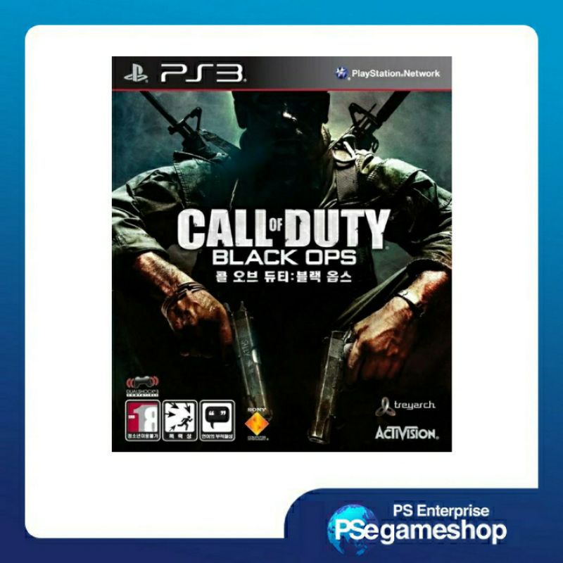 Ps3 Call of Duty: Black Ops - ESRB ( noseal ) preloved