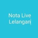 nota live lelang baju anak