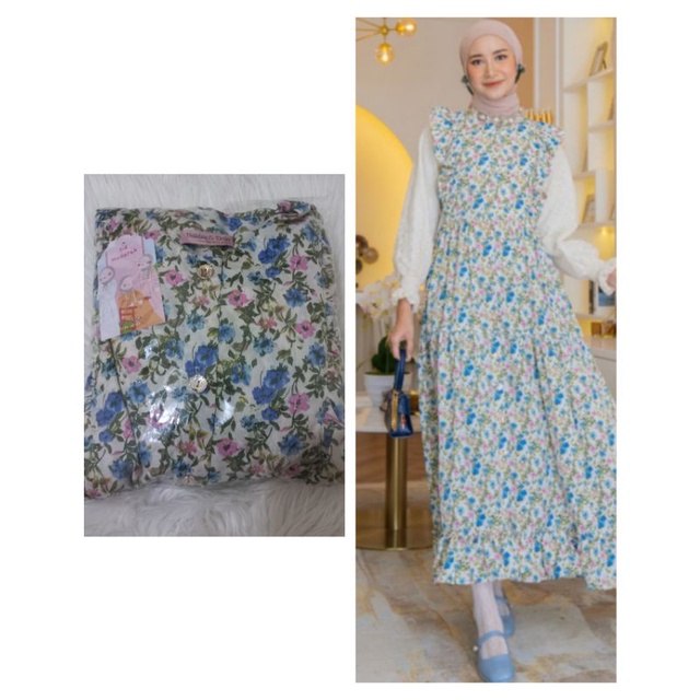 Haura Dress Dan Midi Raya Dress By Haideeorlin