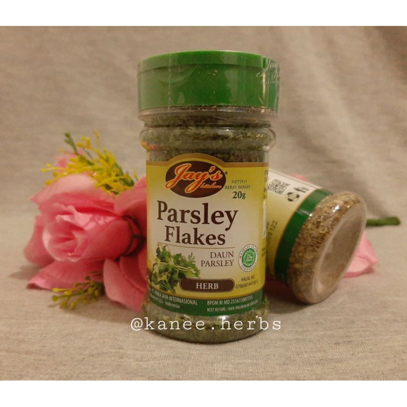 

Jay's Kitchen Parsley Flakes - Daun Parsley 20 gr