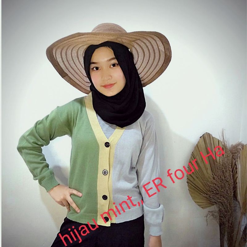 Cardigan Rajut RAFIKA  Outer rajut wanita murah