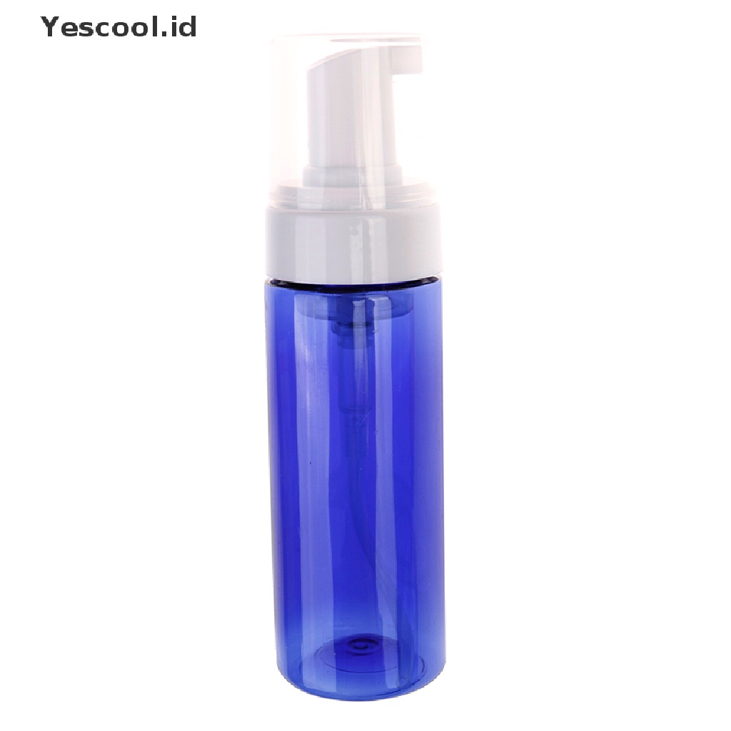 Botol dispenser Sabun Kosong Bahan Plastik Warna Biru Ukuran 150Ml Untuk travel