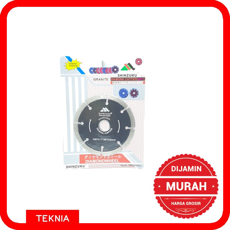 Mata Potong Keramik Granit 4 Inch Black  SHINZUKU - Beton Diamond Wheel (DRY)