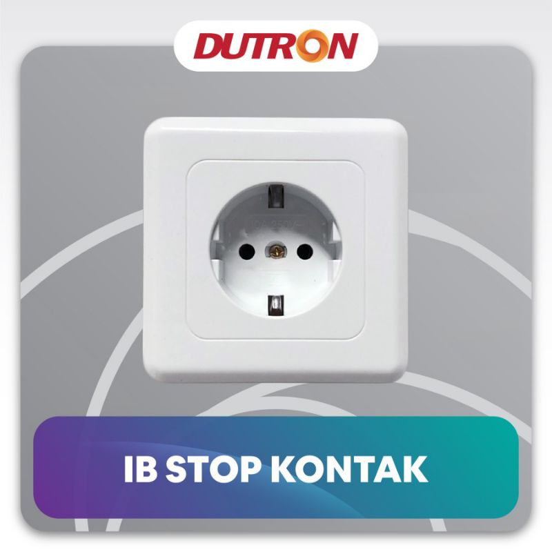 IB STOP KONTAK DUTRON DV ISK 01 / STOP KONTAK TANAM