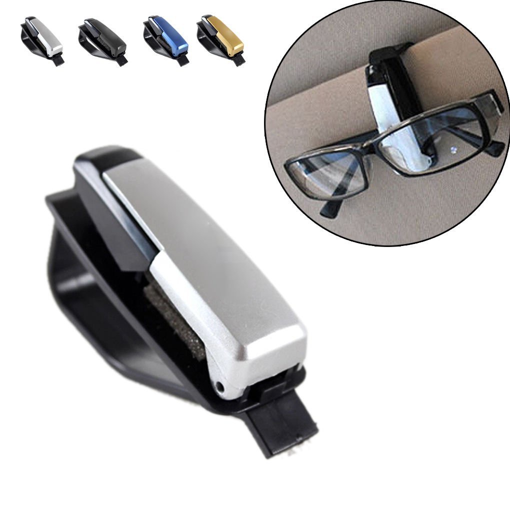 Car Sun Visor Glasses Clip Sunglasses Holder Automobile Fastener Ticket Storage Tools