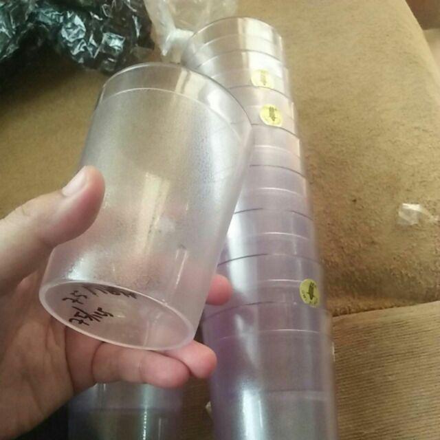 A&w Gelas Plastik Anti Pecah 250ml / 350ml / 500ml ( 6pcs )