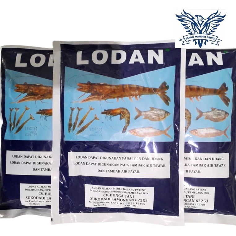 LODAN 500gr Pakan Suplemen Ikan Dan Udang