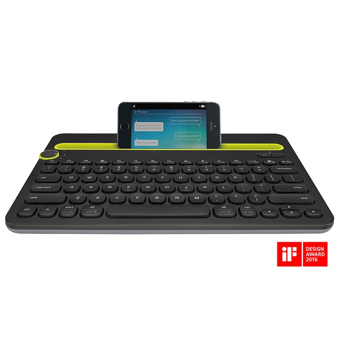 Keyboard LOGITECH Bluetooth Touch K480 - Garansi Resmi K-480
