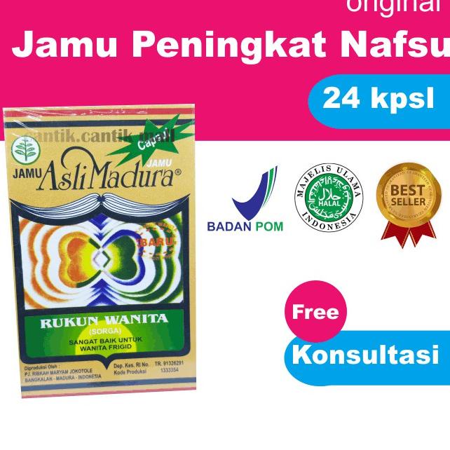 

[PRODUK 6LVPV] peningkat nafsu wanita menambah rangsangan wanita peningkat libidoo jamu rukun wanita jamu madura GBE