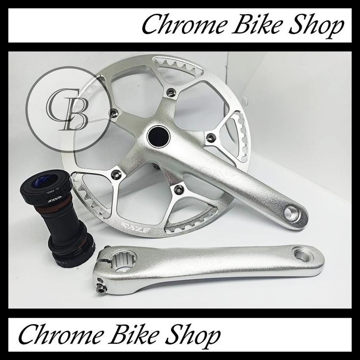 Gir Gear Crank Sepeda Lipat Hollowtech2 Bcd130 Single Speed 54T Raze