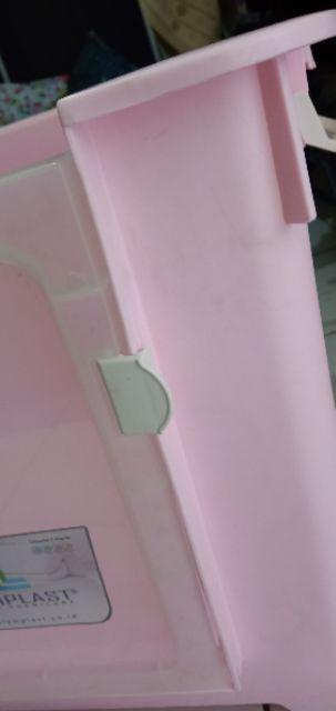 Box Container Olymplast 62 Liter Kotak Penyimpanan Plastik Tebal Bagus Khusus Gojek/ Grab