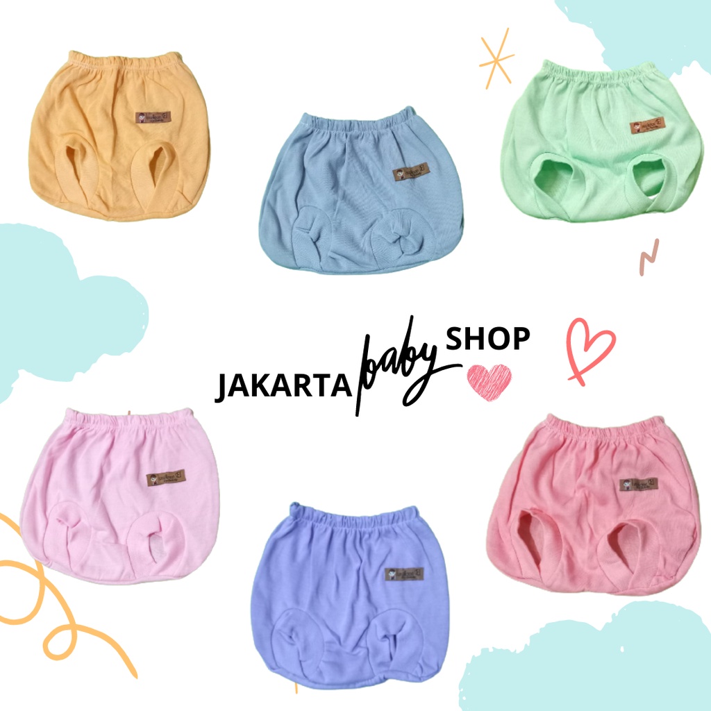 CELANA POP KACAMATA NEW BORN (BARU LAHIR) WARNA UK S EKSLUSIF BER-SNI LUSIANA E ISI 1PC/3PC/6PC 651011