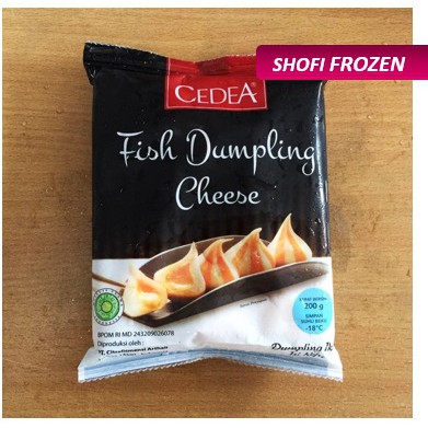 

Cedea Fish Dumpling Cheese bakso ikan 200gr