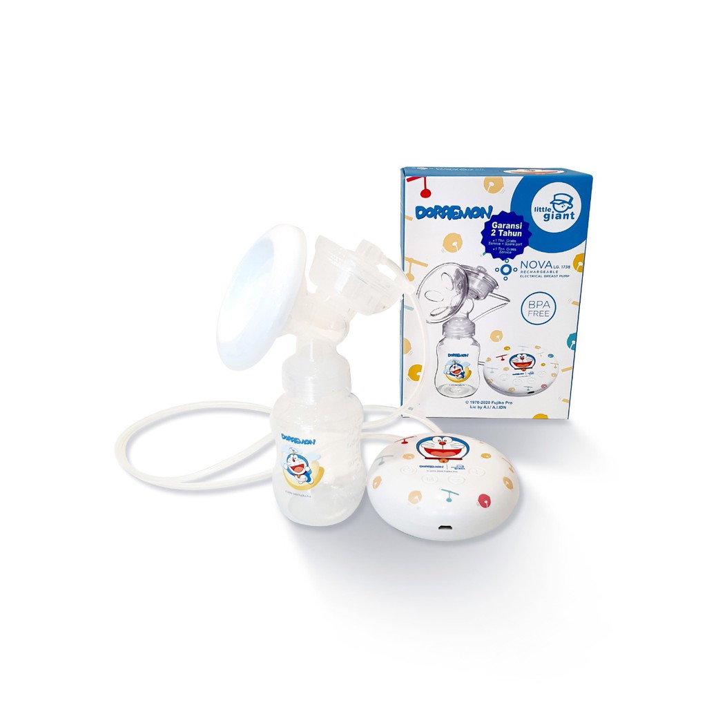 Little Giant Doraemon NOVA LG1738  Pompa Asi Elektrik Rechargeable Electric Breast Pump