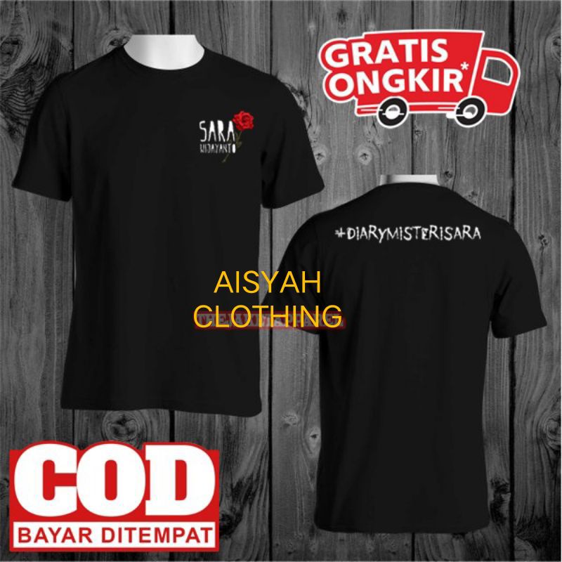 KAOS SARA WIJAYANTO / BAJU SARA WIJAYANTO LENGAN PENDEK - AISYAH CLOTHING