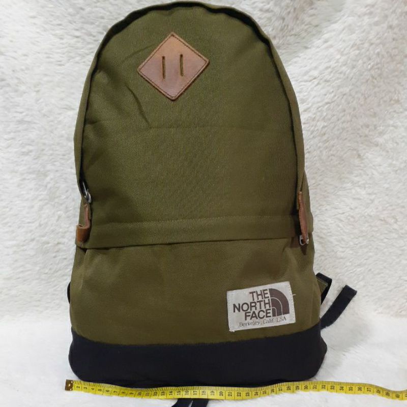 Tas Ransel Second / Preloved / THE NORTH FACE  Backpack Hijau / Bekas