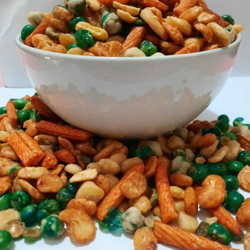 

Kacang Campur Enak Gurih Snack snek Viral Cemilan merek jaipong