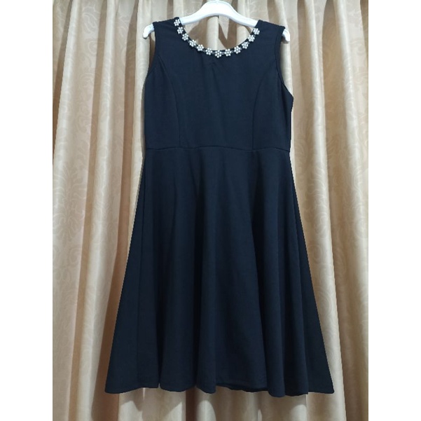 Dress Pesta Hitam Preloved