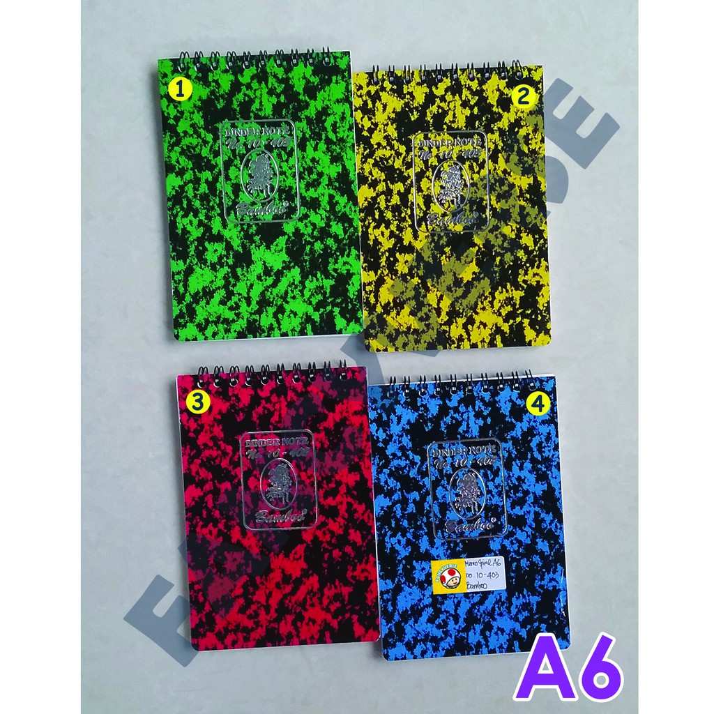 

Notebook Spiral A6 No. 10-403 / Agenda Diary Notes Buku Catatan