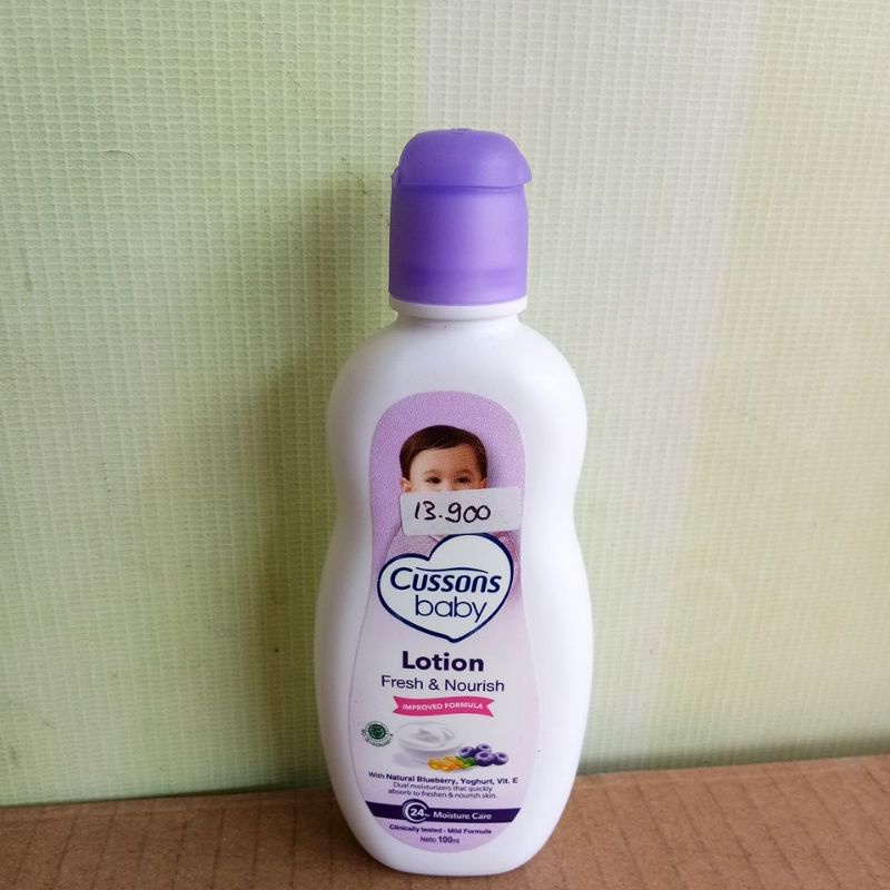 CUSSONS BABY LATION FRESH&amp;NOURISH, MILD&amp;GENTLR, SOFT&amp;SMOONTH 100ML