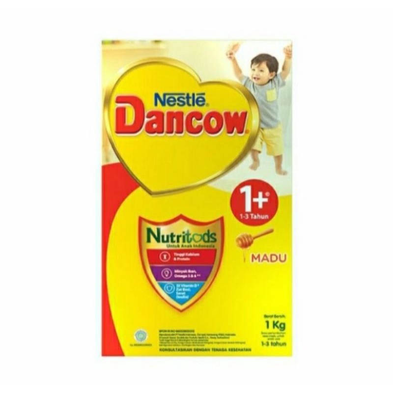 

Dancow 1+ Susu Pertumbuhan Rasa Madu & Vanila box 1000g