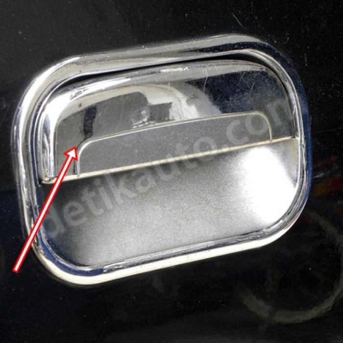 Cover Handle APV chrome