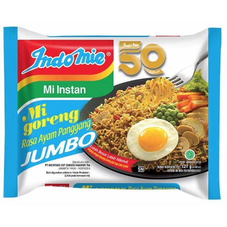 

INDOMIE GORENG JUMBO AYAM PANGGANG 140 GR