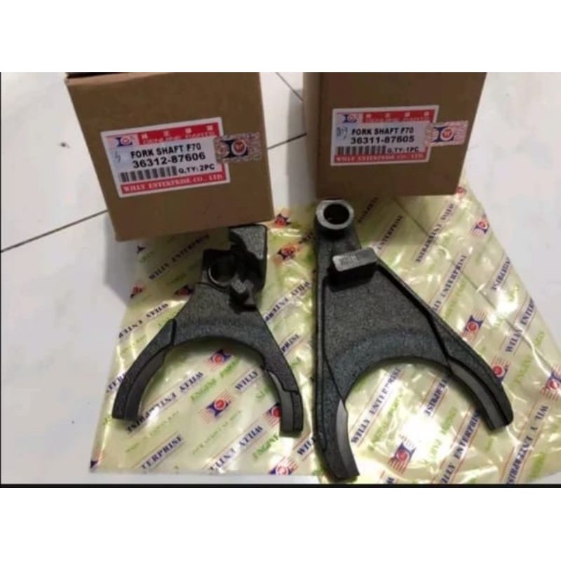 Garpu transmisi transfer daihatsu taft gt hiline f70 f75 set 2pc