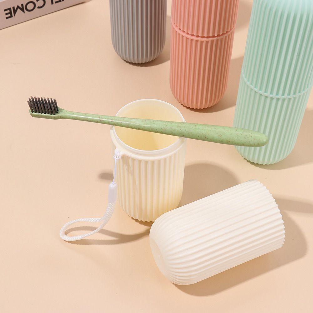 Top Toothbrush Case Pasta Gigi Travel cup Aksesoris Kamar Mandi tooth brush