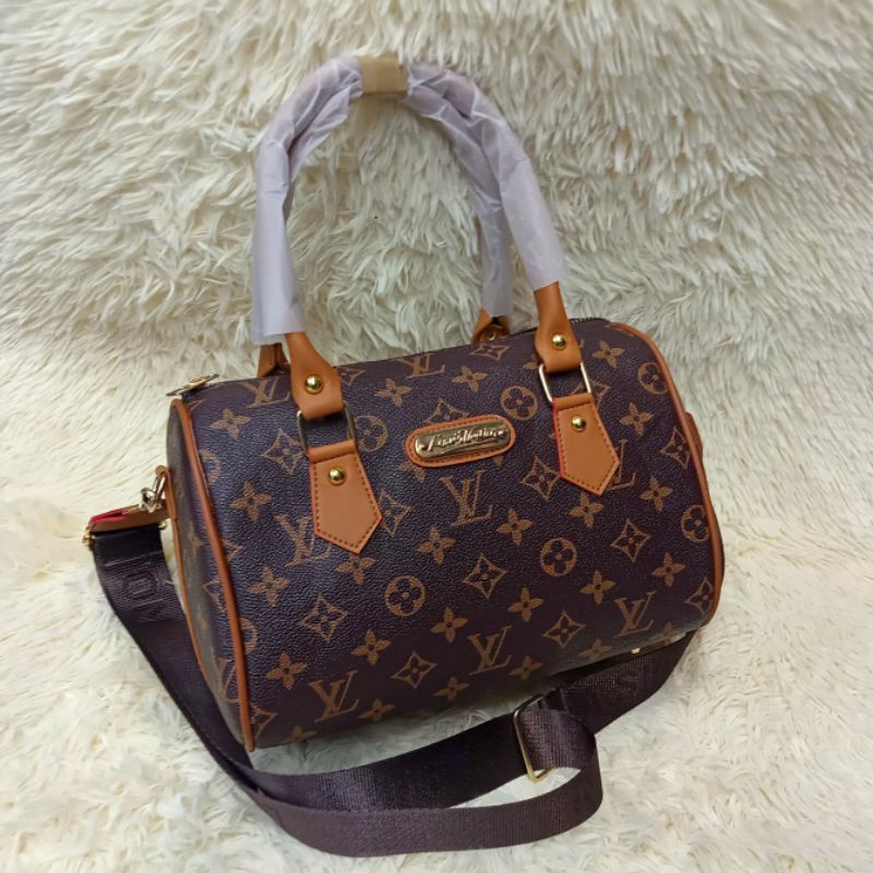 Tas Speedy LV Mono damie Petite  Crossbody Sling Shoulder / selempang