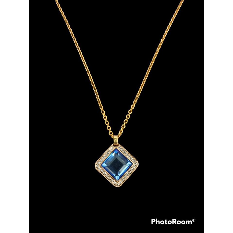 [PROMO TERBARU] 1 SET Kalung Kesehatan Quantum Pendant Permata Bio Energy - Gelang + Kalung+ Box + Sertifikat Card Original - COD