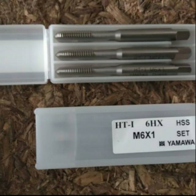 hand tap set yamawa japan 6 x 1