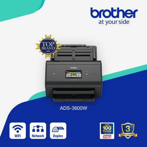 Brother ADS-3600W Wireless Desktop Document Scanner ADS3600W ADS 3600W