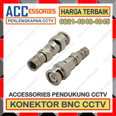 Ku8700 Bnc Premium / Konektor Cctv Bnc Premium / Bnc Taiwan Full Cooper T06yhfhd
