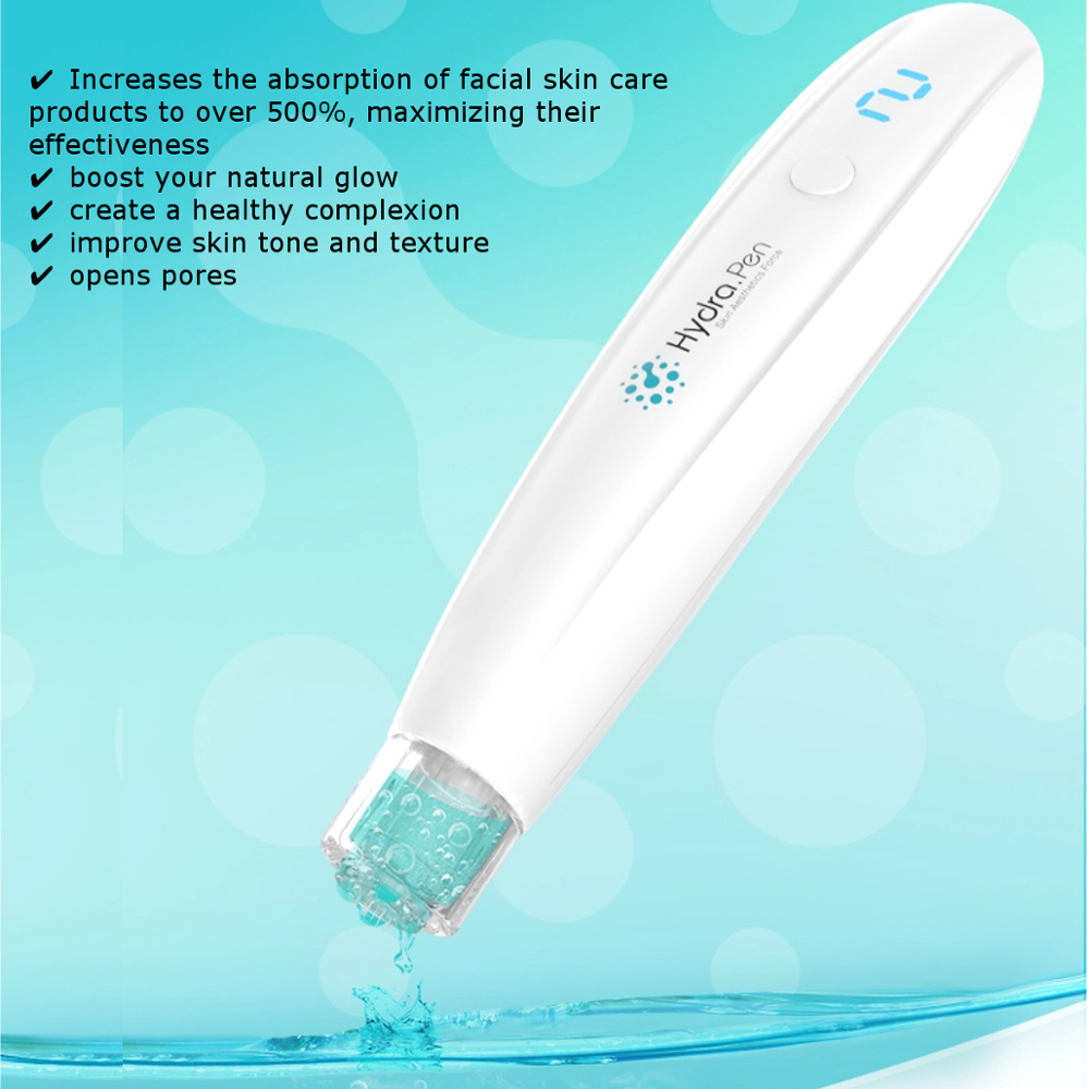 100%ORIGINAL Wireless Hydra Pen H2 Injeksi Serum Upgrade Dari H12/NANO Dermapen