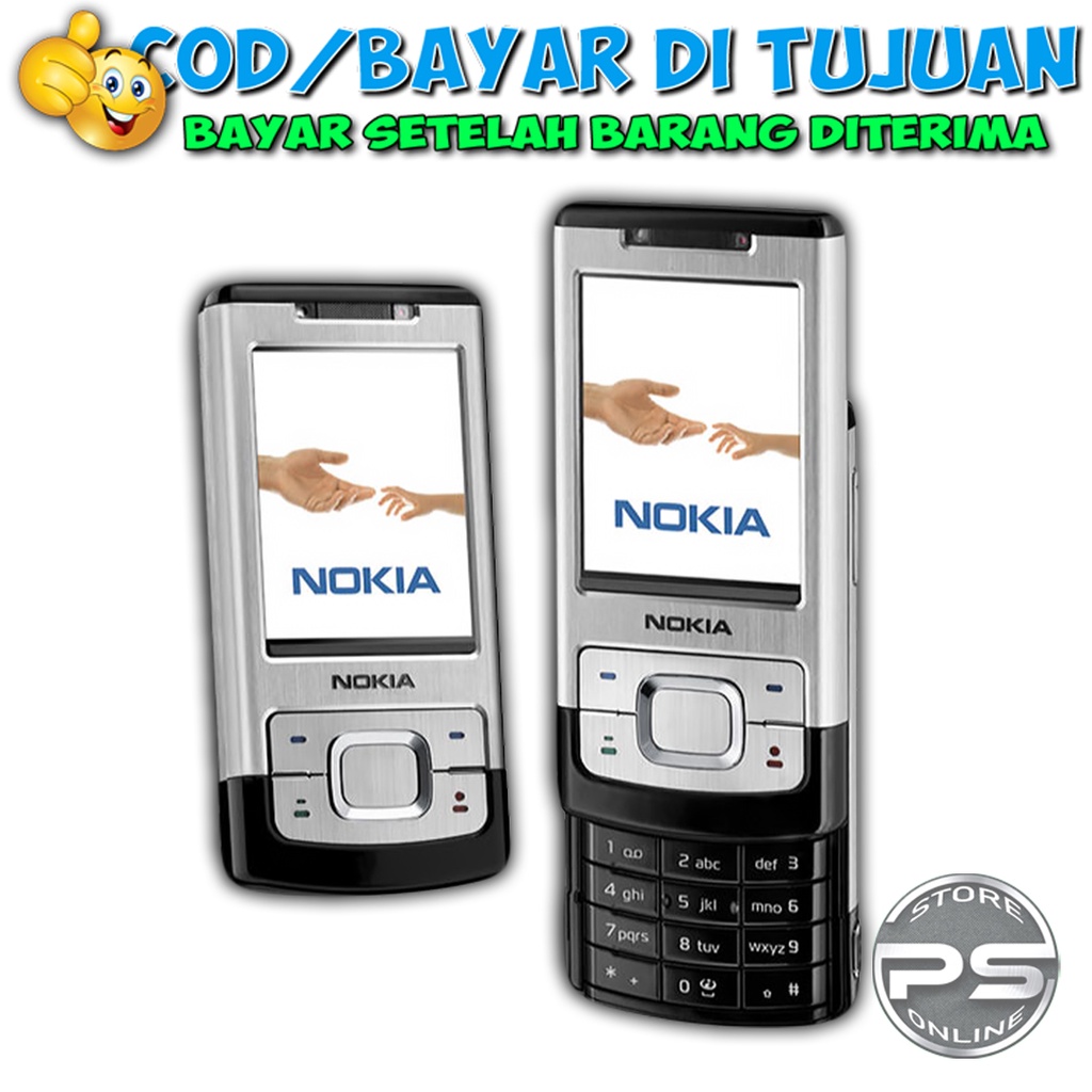 HP Nokia 6500s - HP Jadul - HP sistem Sliding / Geser