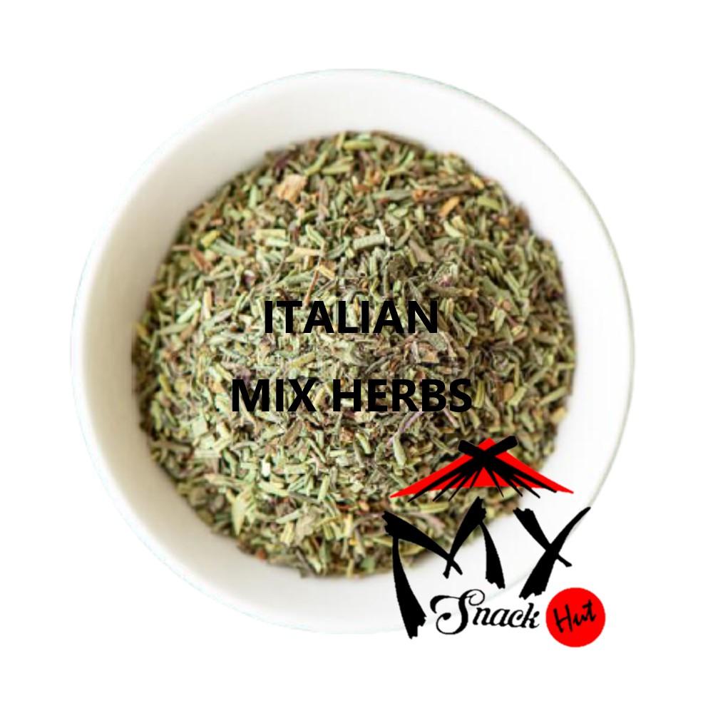 

ITALIAN MIXED HERBS 5GR - DRIED DRY HERB LEAF LEAVES - DAUN REMPAH MASAKAN ITALI CAMPUR KERING Berkualitas