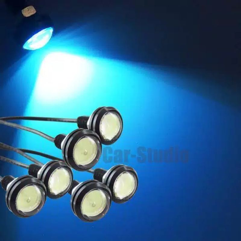 2pcs DRL Eagle Eye Drat Lampu LED Mata Elang 23mm 2pcs