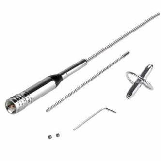 Koko1_Shopp | Nagoya Antena Dual Band Uhf/Sl16-J/M Type Nr-770S Pofung Baofeng Hitam