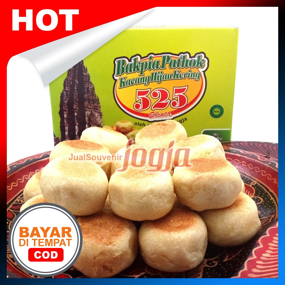

Bakpia Pathok 525 Kering - Makanan Khas Jogja Asli