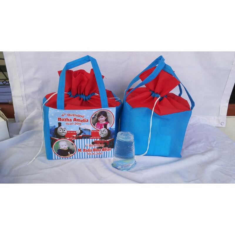 TAS SPUNBOND SERUT V20 Goodie bag ulang tahun anak wedding pernikahan goody harga murah meriah-3