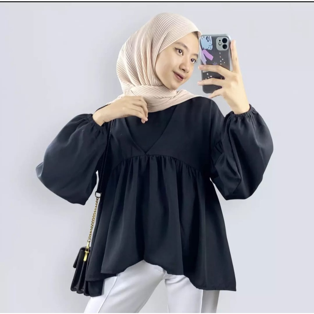 Vilia blouse baju atasan wanita terbaru