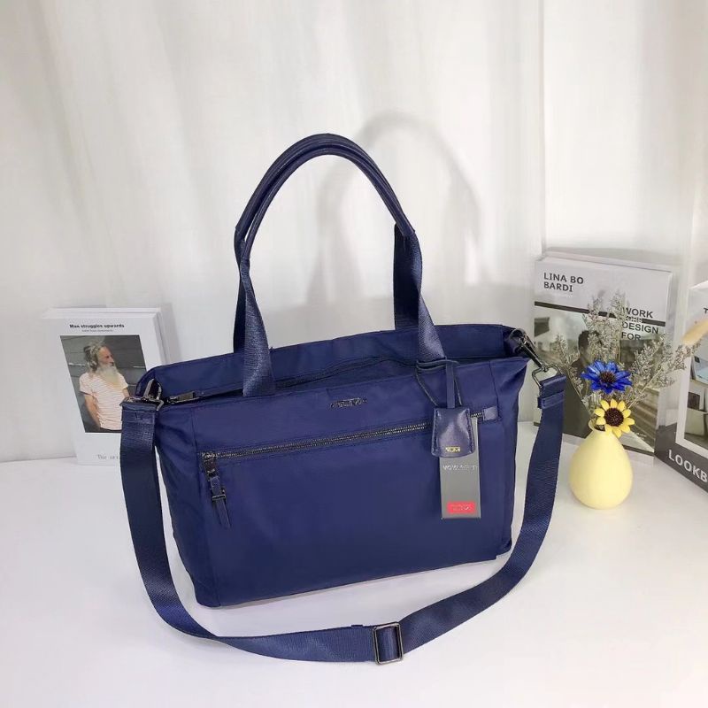 TUMI Mauren Voyageur Tote Navy/Tas Jinjing Tas Selempang Mirror Quality